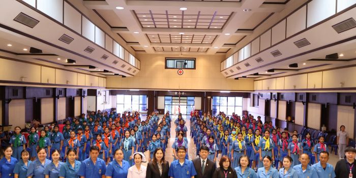 โครงการทักษะ SOFT SKILLS ยุวกาชาด เรียนดี มีความสุข : เคหพยาบาล (Red Cross Youth Soft Skills Day Camp : Home Care)