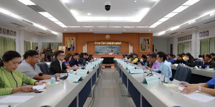 ประชุมคณะกรรมการและคณะทำงานสถิติระดับจังหวัดนครสวรรค์ จังหวัดนครสวรรค์ ครั้งที่ 1/2568